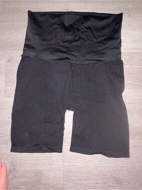 High Waist Black Shaping Shorts